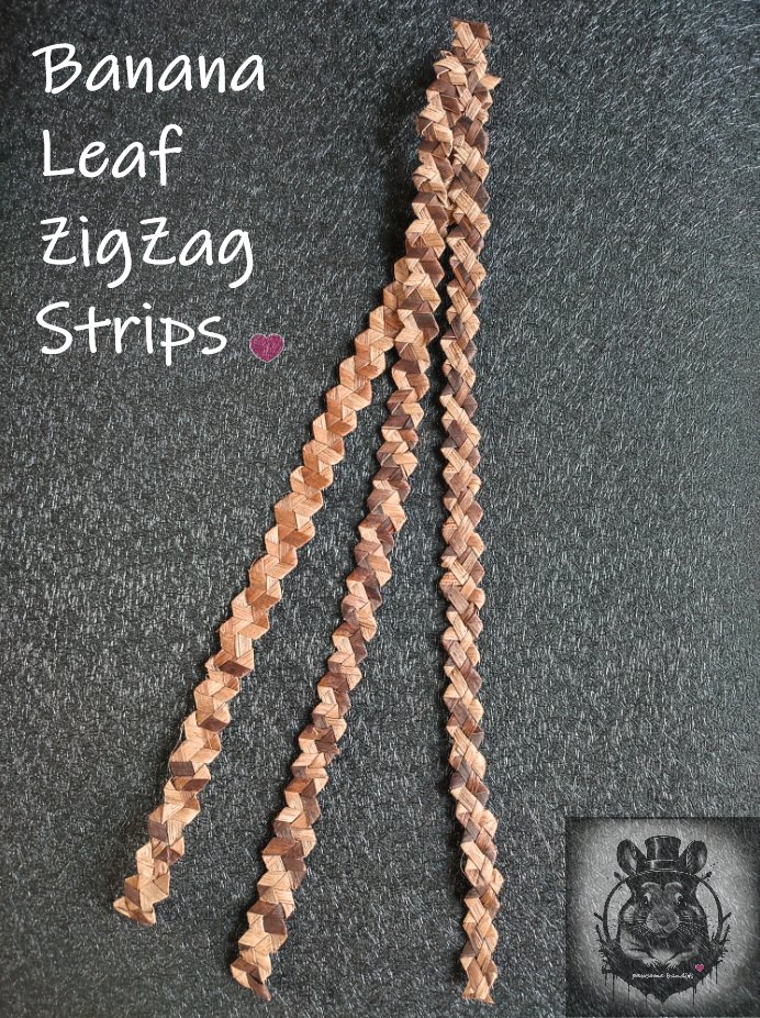Banana Leaf ZigZag Strips x1