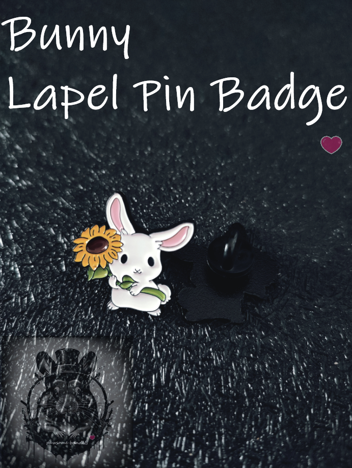 Bunny Lapel Pin Badge