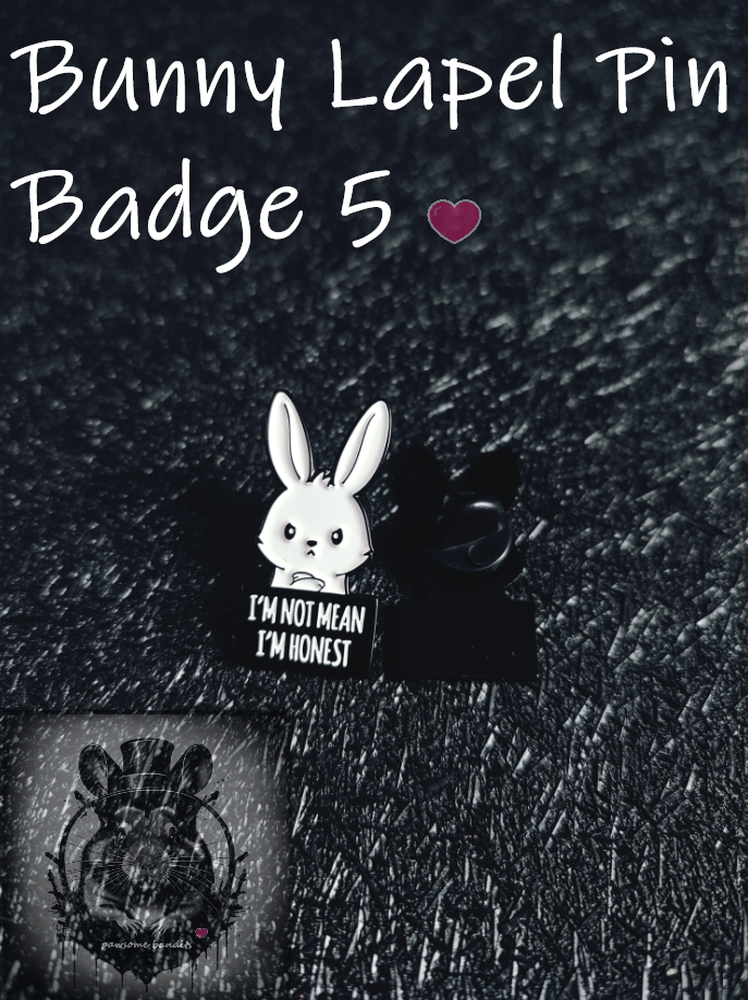 Bunny Lapel Pin Badge 5