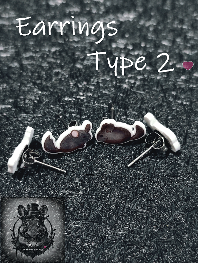 Chinchilla Earrings 2