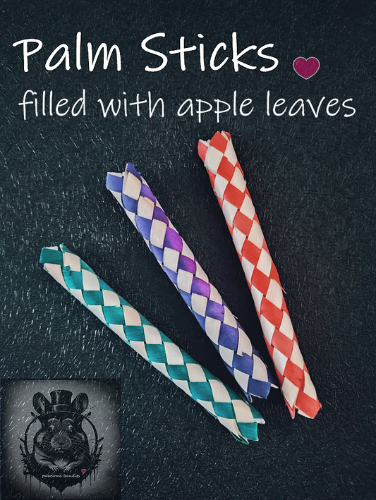 Palm Sticks filled with Apple Leaves x3