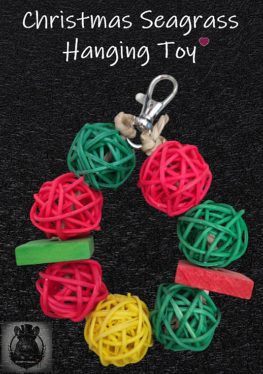 Christmas Seagrass Hanging Toy