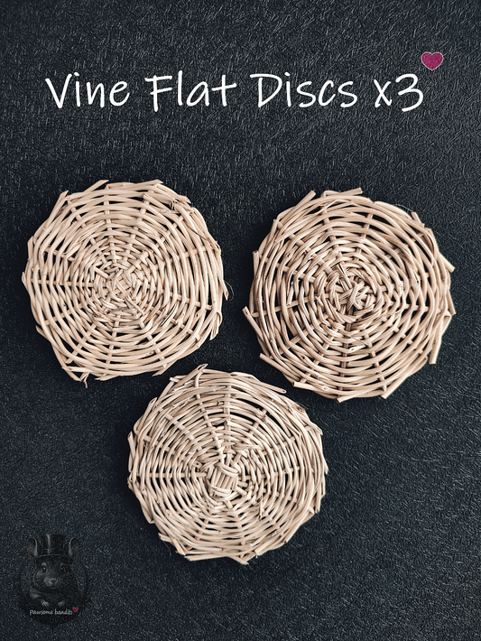 Vine Flat Discs x3