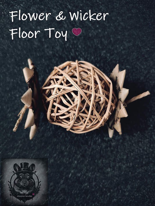 Flower & Wicker Floor Toy