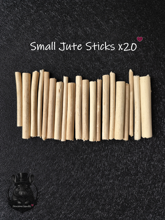 Small Jute Sticks x20