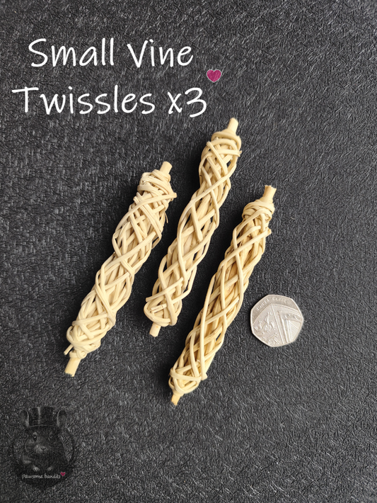 Small Vine Twissles x3