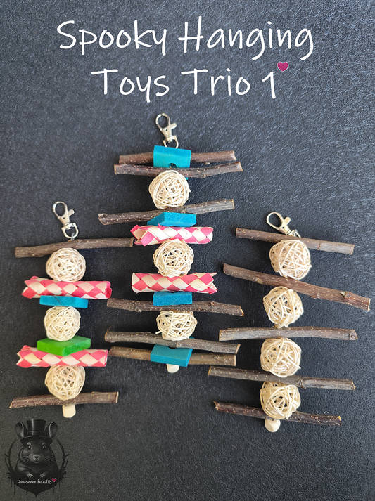 Spooky Hanging Toys Trio 1
