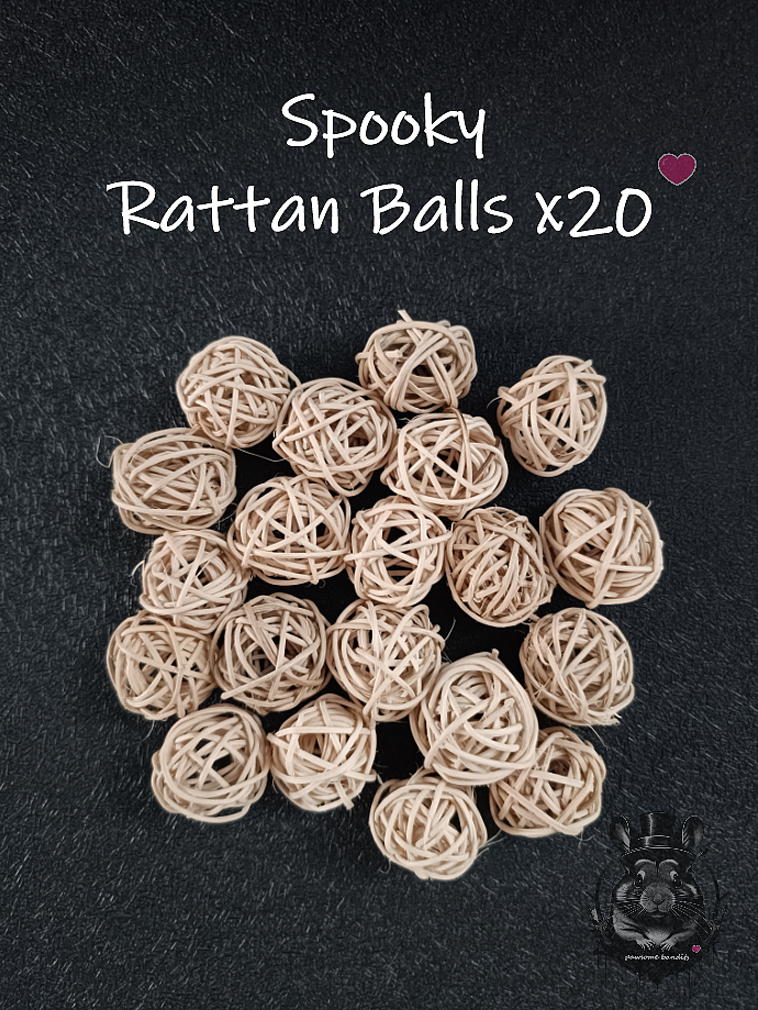 Spooky Rattan Balls